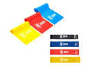 KIT COM 5 FAIXAS ELÁSTICAS MINI BANDS ROSA EXERCÍCIO COM ELÁSTICO EXTENSOR