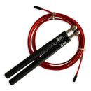 CORDA DE PULAR SPEED ROPE 2 ROLAMENTOS ALUMÍNIO VERMELHA