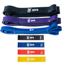 KIT COM 7 FAIXAS ELÁSTICAS MINI BAND E SUPER BAND