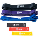 KIT COM 6 FAIXAS ELÁSTICAS MINI BAND E SUPER BAND