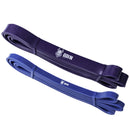 KIT COM 2 FAIXAS ELÁSTICAS SUPER BAND LEVE E MÉDIA EXERCÍCIO COM ELÁSTICO EXTENSOR