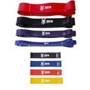 KIT COM 8 FAIXAS ELÁSTICAS MINI BAND E SUPER BAND
